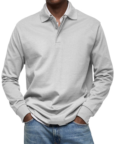 Wilson - Classic Long Sleeve Polo Shirt