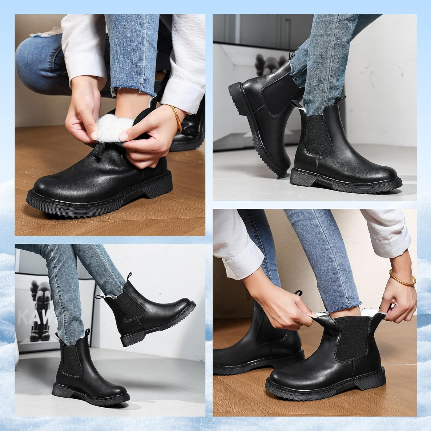 Chelsea - Warm Fur Lined Chelsea Boots