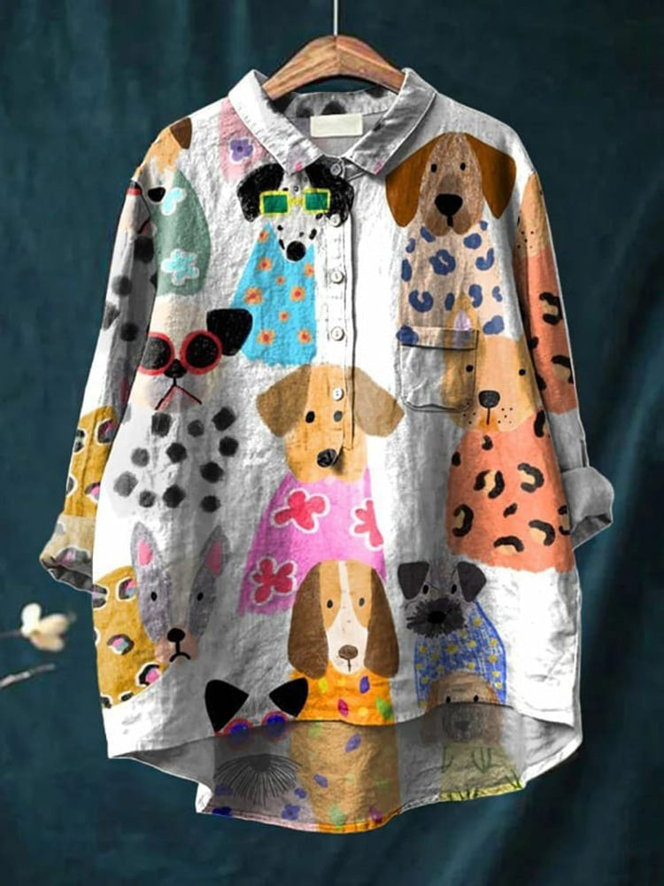 Chloe - Dog Art Shirt