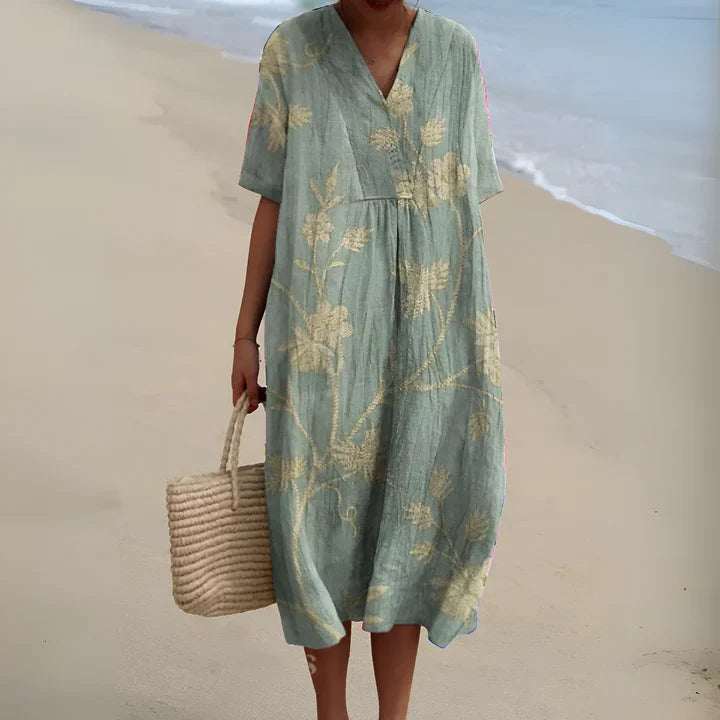 Imelda - Elegant Geometric Dress