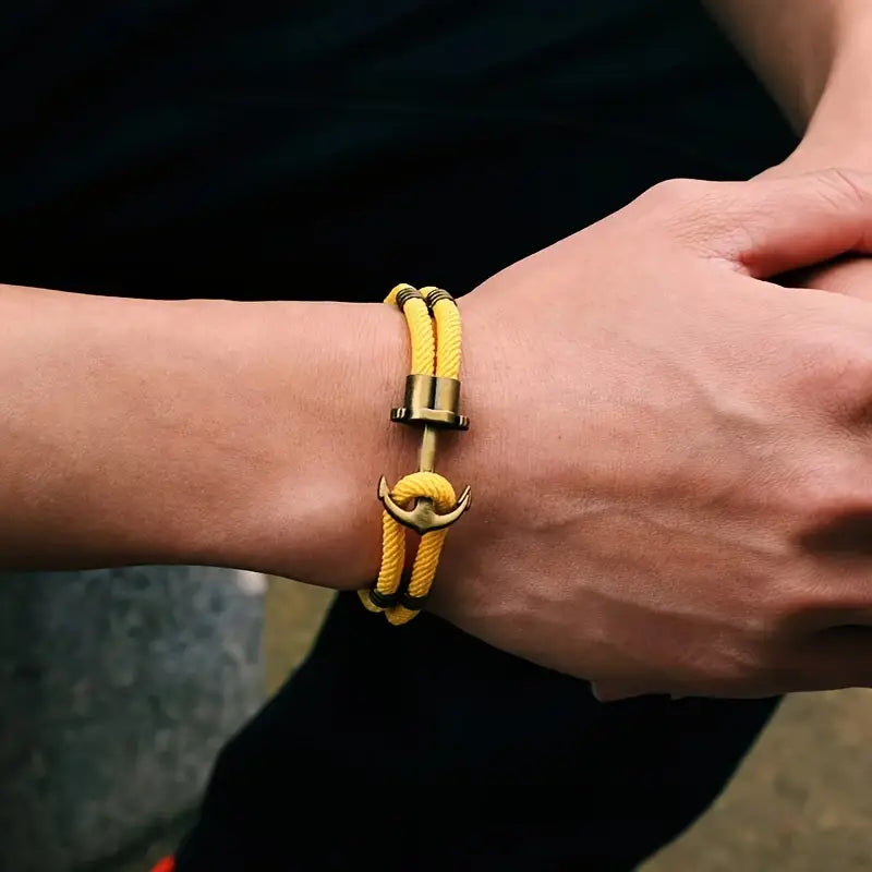 Mila™ - ADVENTUROUS ANCHOR ROPE BRACELET