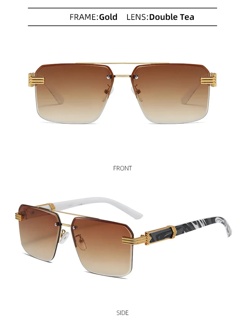 Oxnard Rimless Shades
