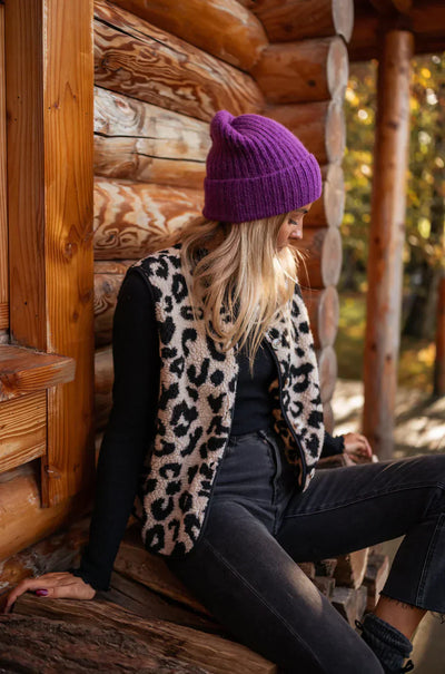 Leana - Leopard Vest
