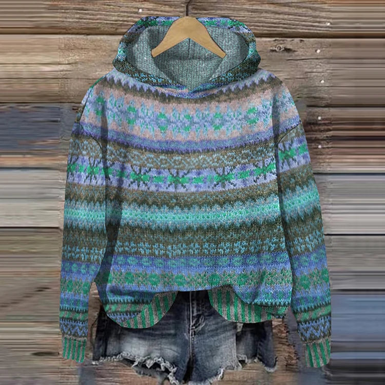 Miecy - Ethnic Retro Hoodie