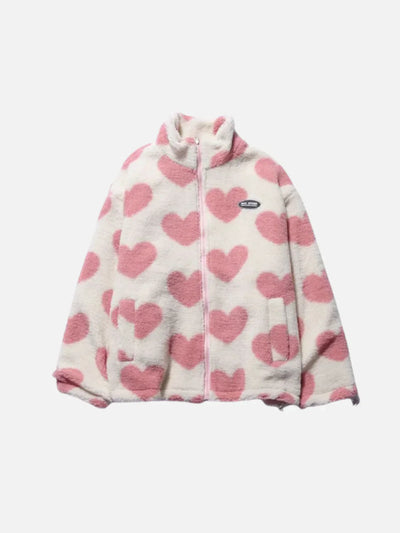 Teddy - Reversible Heart Coat
