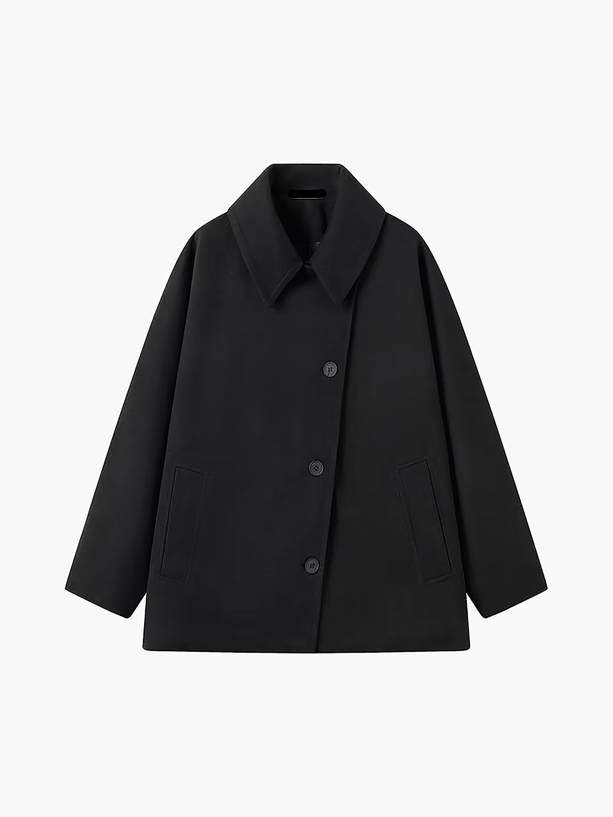 Eleanor - OVERSIZED COAT WITH BUTTON CLOSURE