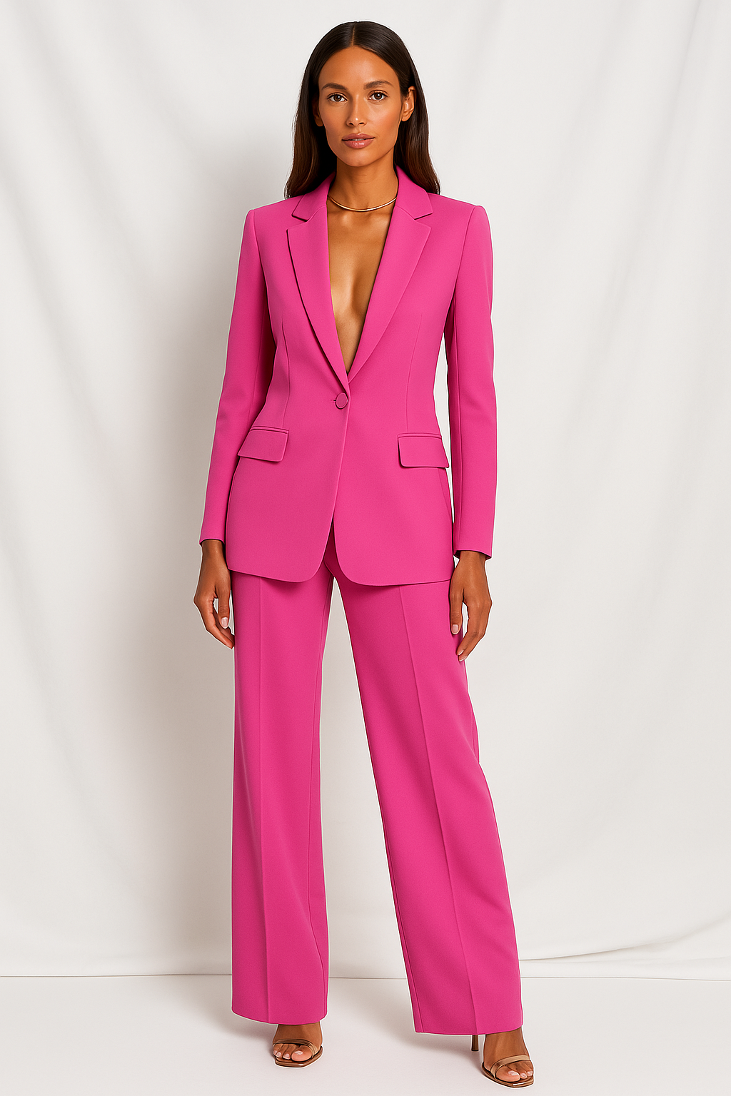 Eva - ELEGANT BLAZER & TROUSERS SET WITH TAILORED FIT