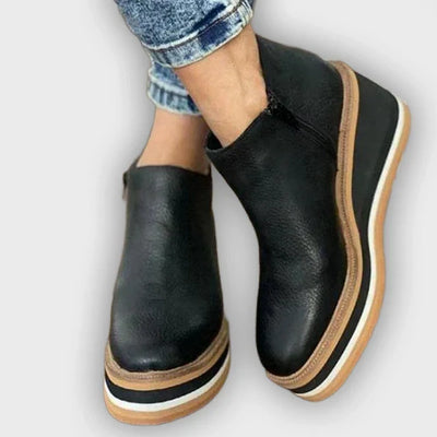 Xanthe - Trendy Women’s Wedges Ankle Boots