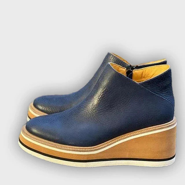 Xanthe - Trendy Women’s Wedges Ankle Boots