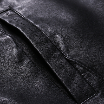 Magnus ™ - Sleek Leather Biker Jacket For Men
