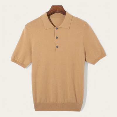 Lorenzi - Silk and Wool Polo Shirt