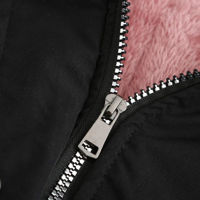 Celine - Chic Winter Jacket with Fur