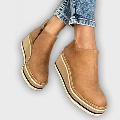 Xanthe - Trendy Women’s Wedges Ankle Boots