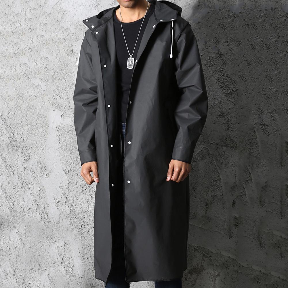 Albert - Men's Black Rain Coat