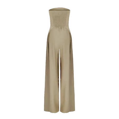 Amélie™ - SLEEK JUMPSUIT WITH NO SLEEVES