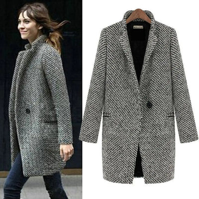 Cheska - Long Elegant Coat