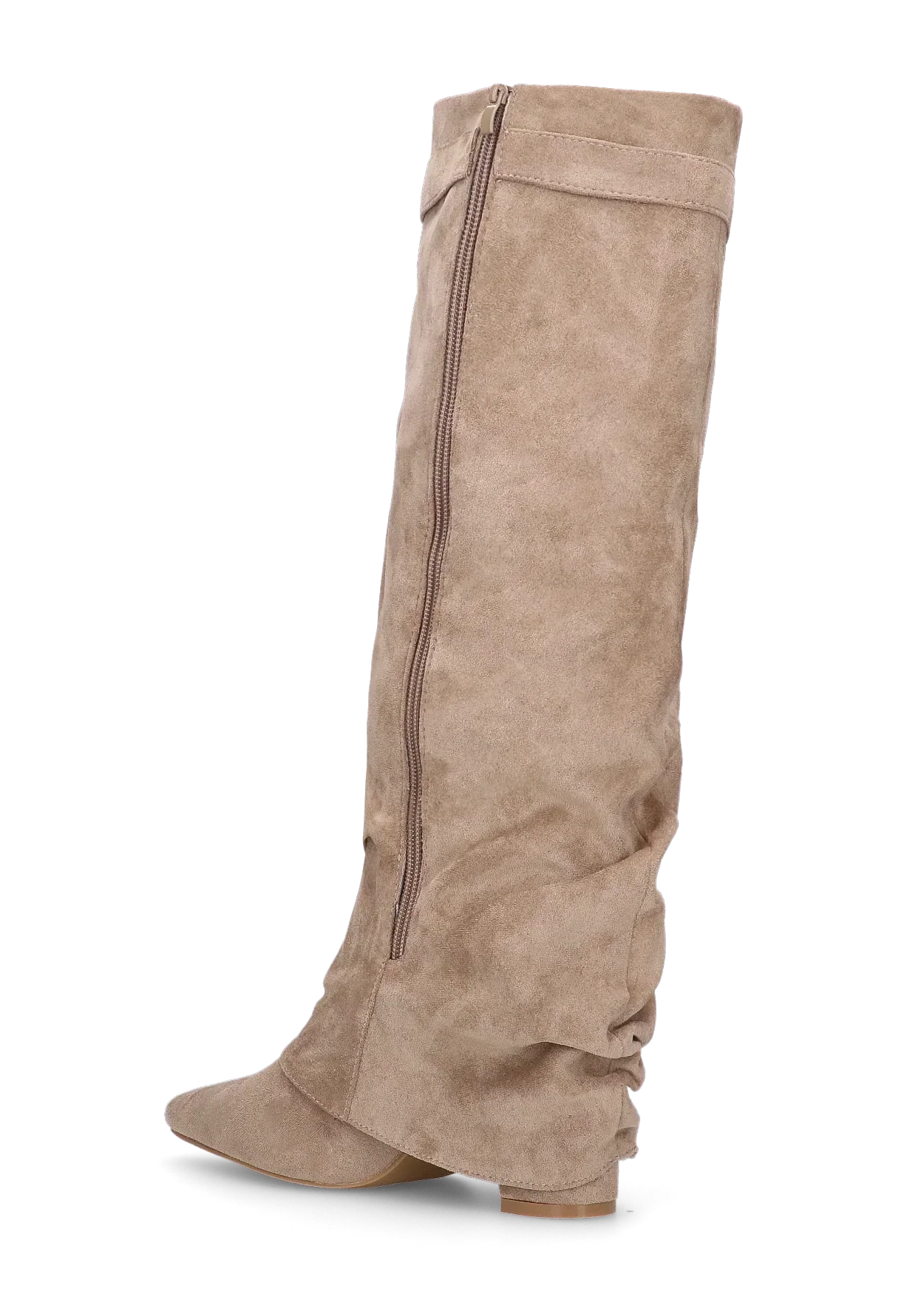 Lavista Slouchy Suede knee high boots - Beige