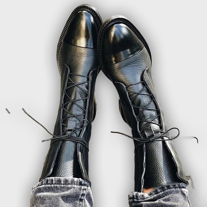 Zuri - Stylish Comfort Leather Boots