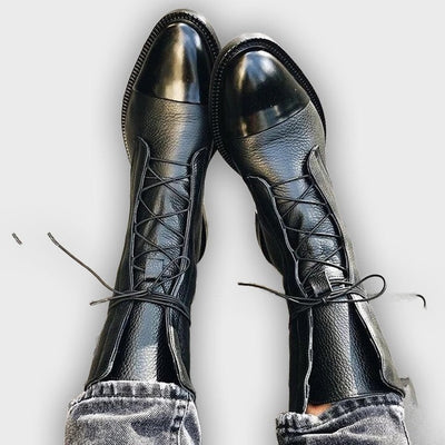 Zuri - Stylish Comfort Leather Boots