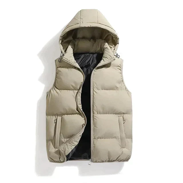 Drake - Men's vest with detachable hood
