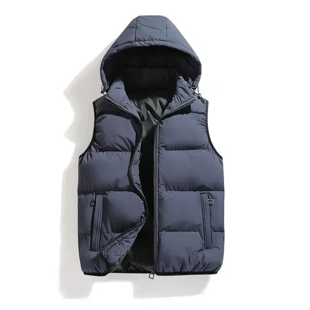 Drake - Men's vest with detachable hood