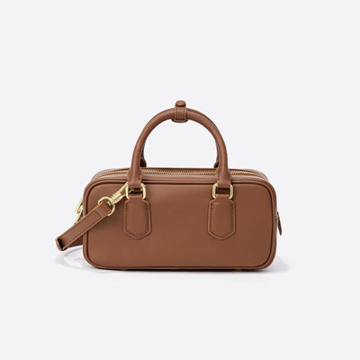 Vintage Genuine Leather Crossbody Handbag