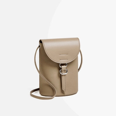 Genuine Leather Mini Crossbody Phone Bag