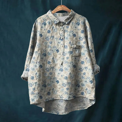 Jayde - Elegant Women's Floral Shirt