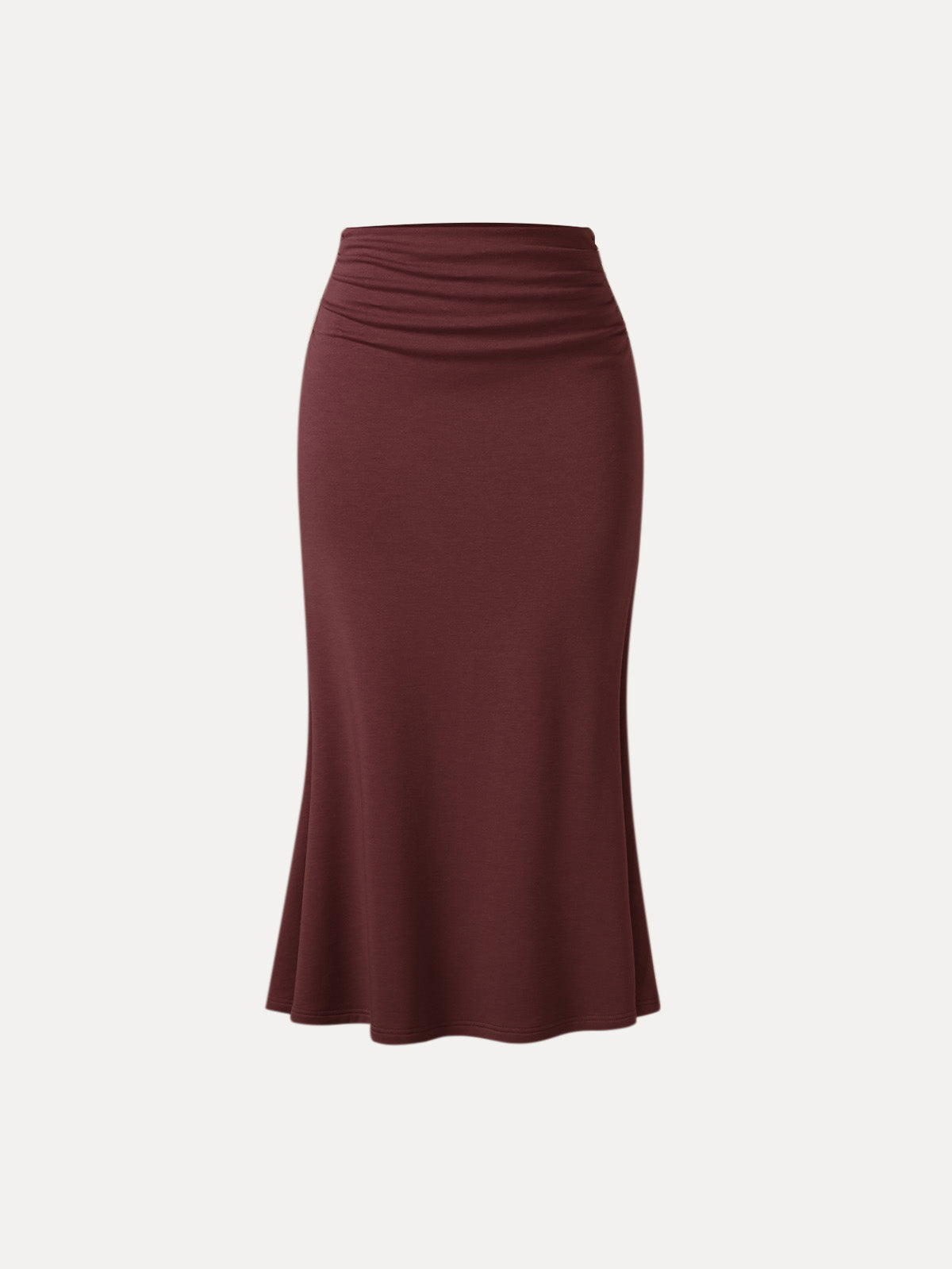 Orelie Maxi Skirt - ELEGANT LONG SKIRT WITH FLOWY SILHOUETTE