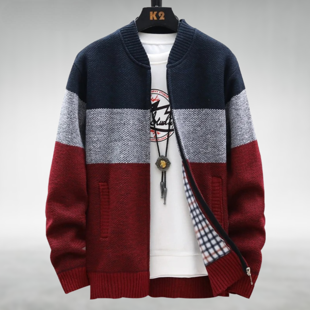 Kurt – Men's Fleece Cardigan