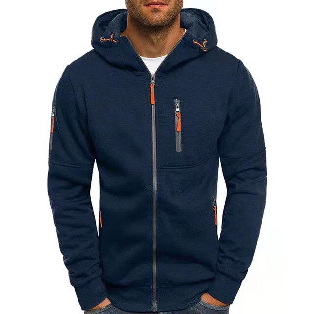Kyrie - Men's Sporty Hoodie Jacket