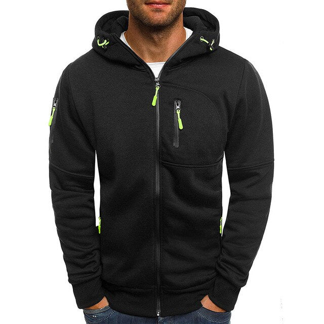 Kyrie - Men's Sporty Hoodie Jacket