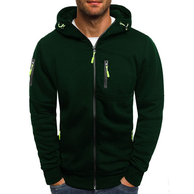 Kyrie - Men's Sporty Hoodie Jacket