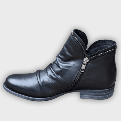 Nahla - British Style Platform Ankle Boots