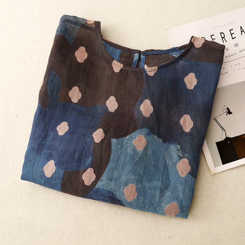 AMARA LINEN BLOUSE