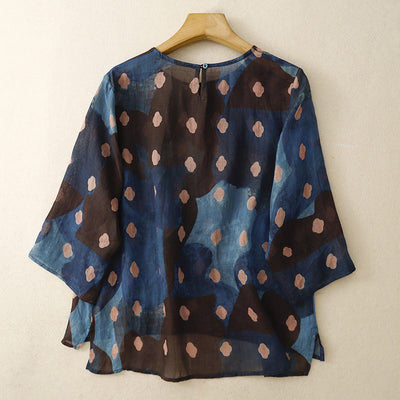 AMARA LINEN BLOUSE