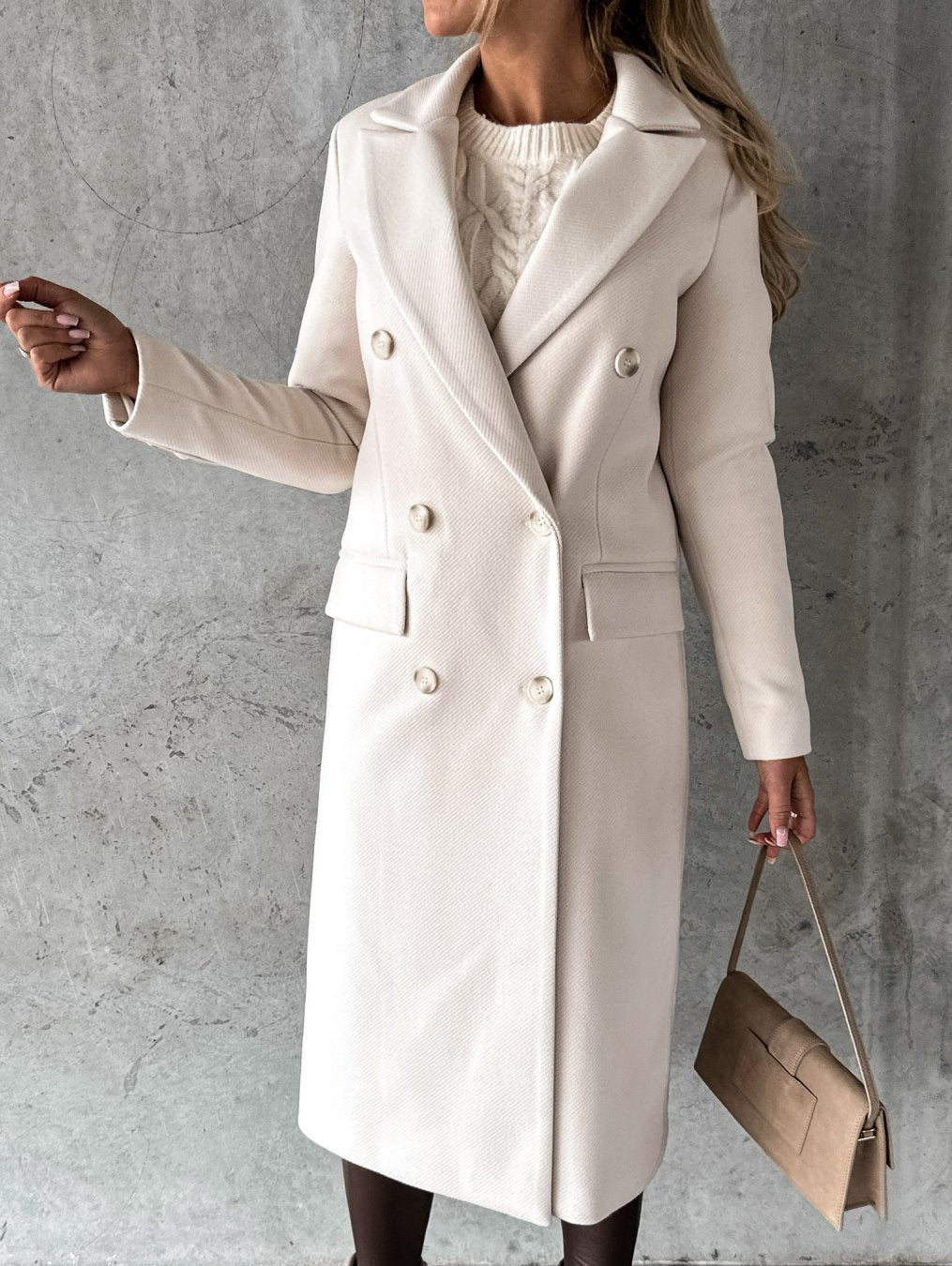 Martina - Casual Long Coat