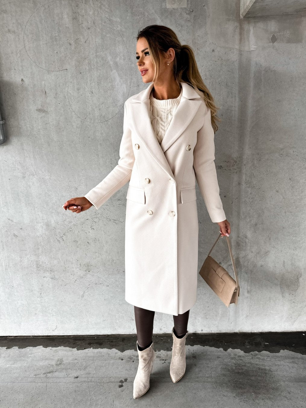 Martina - Casual Long Coat