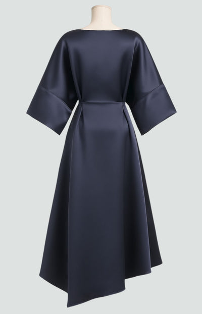 Maya™ - ELEGANT LONG DRESS WITH SATIN FINISH