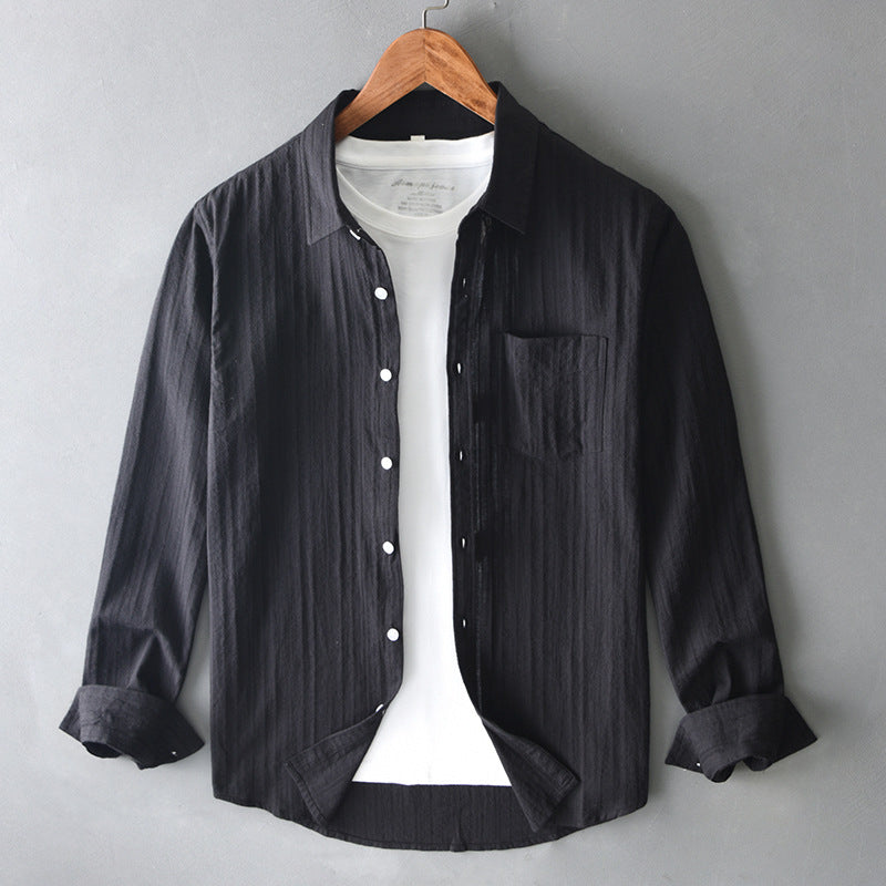 ENZO LINEN SHIRT