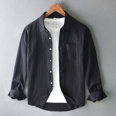 ENZO LINEN SHIRT