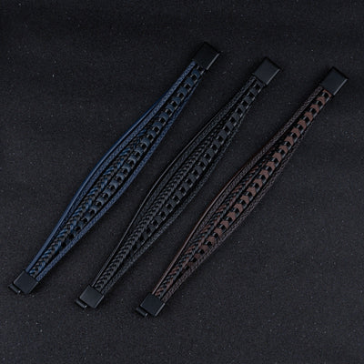 Cora™ - ADJUSTABLE WOVEN BRACELET WITH VIKING DESIGN