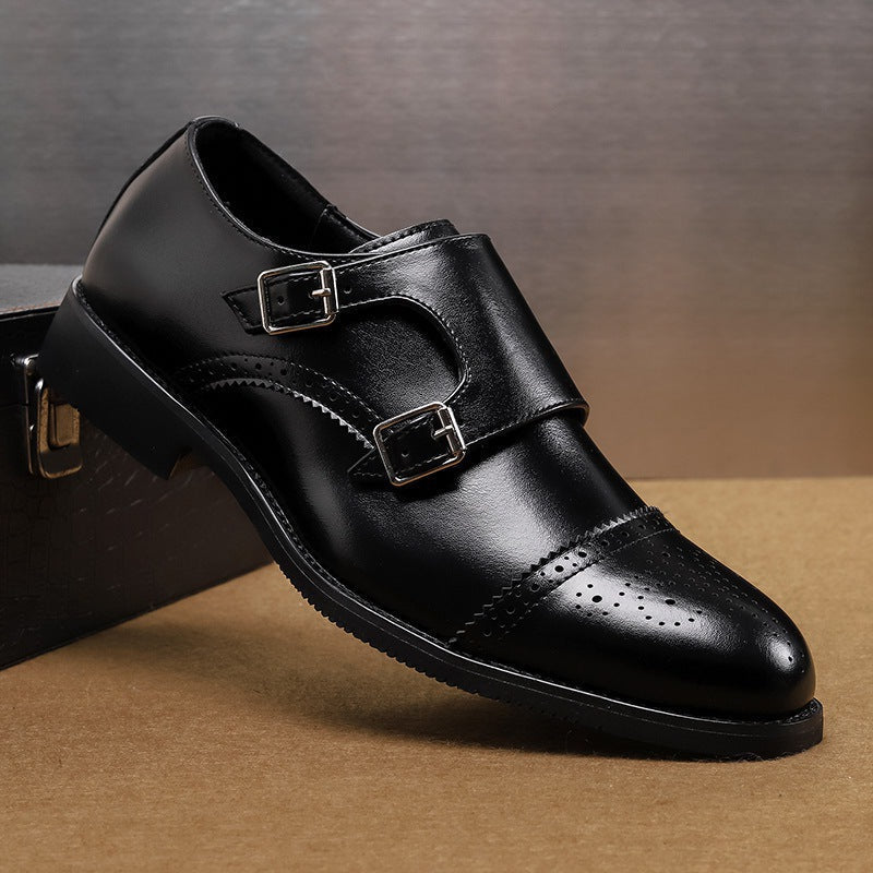 Lex - Double-Monk Strap Shoes
