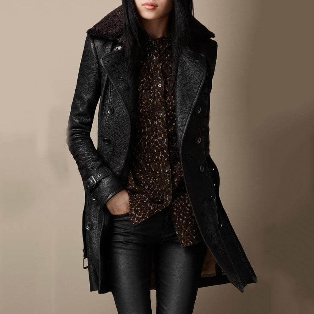 Aria - ELEGANT 3/4 COAT WITH SOPHISTICATED STYLE