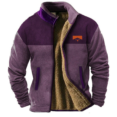 Mathéo - Casual fleece jacket for men