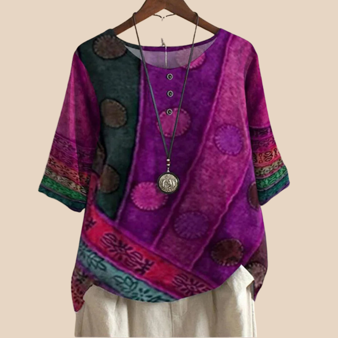 Calla™ - SOFT TOP WITH ARTISTIC PRINT