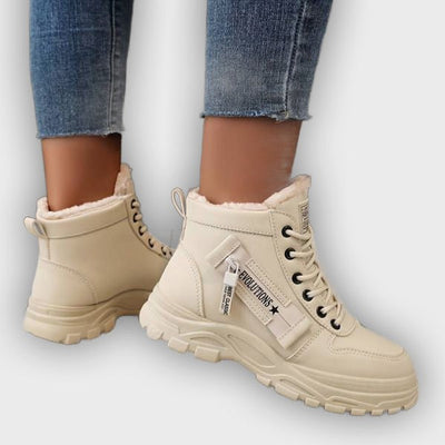 Nyra - Casual High-Top Ankle Sneakers