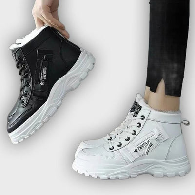 Nyra - Casual High-Top Ankle Sneakers