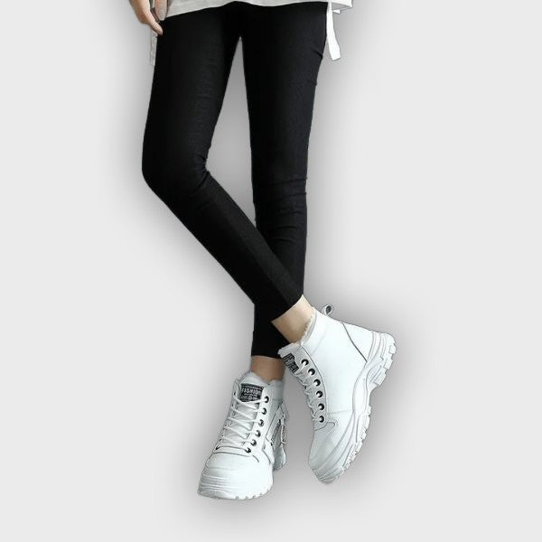 Nyra - Casual High-Top Ankle Sneakers