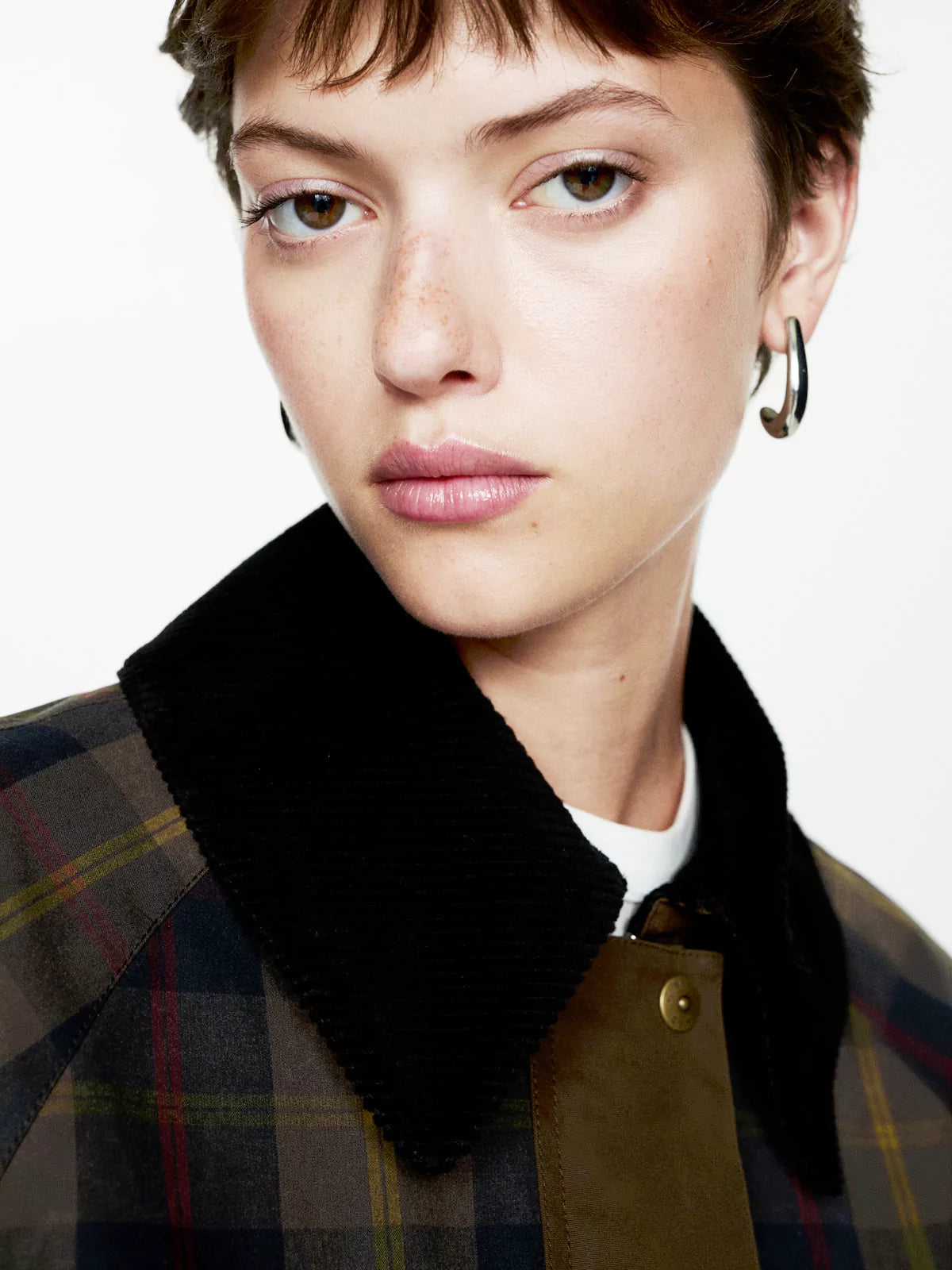 Camila - PLAID STRAIGHT CUT JACKET WITH A MODERN SILHOUETTE